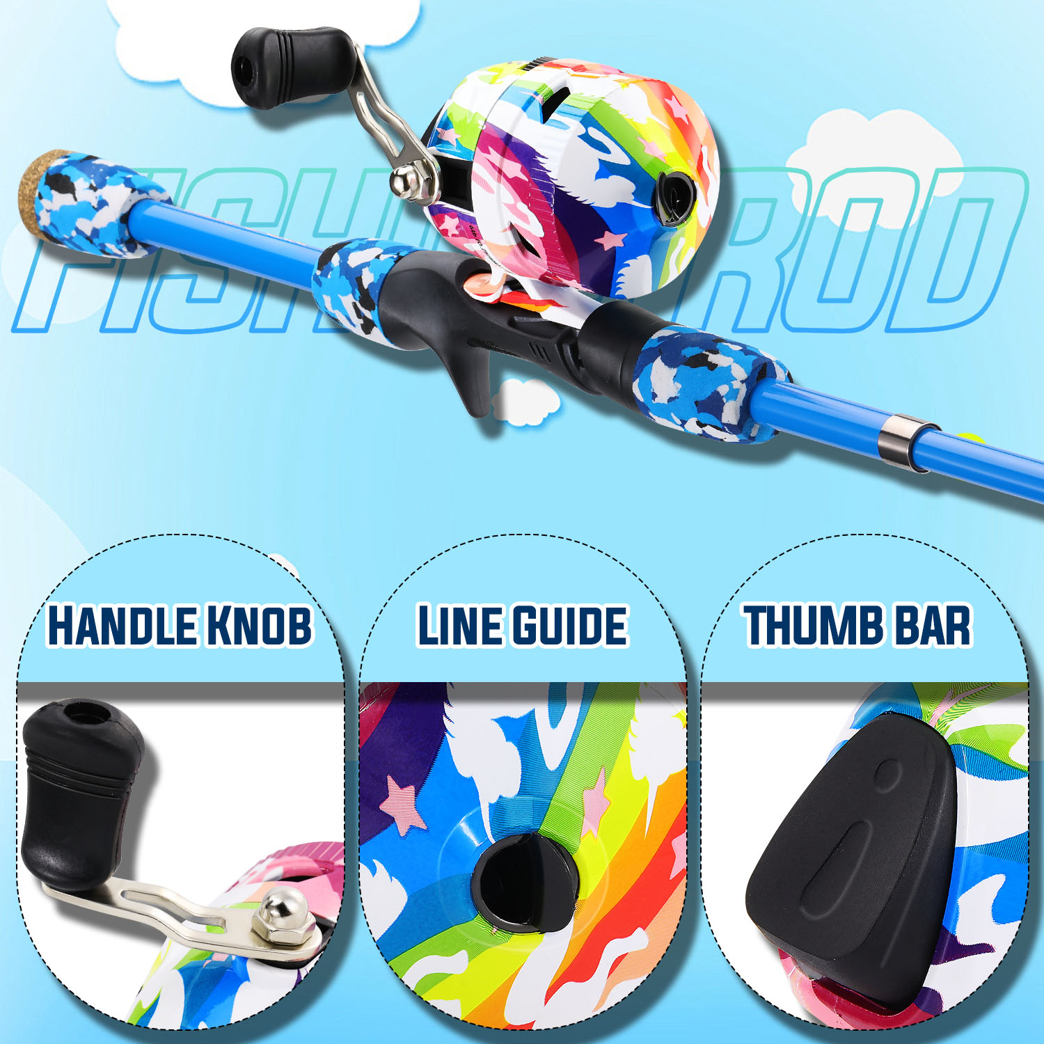 Sougayilang キッズ用釣りセット 1.5m Mパワ - Fishing Rod Combo のレビューと価格