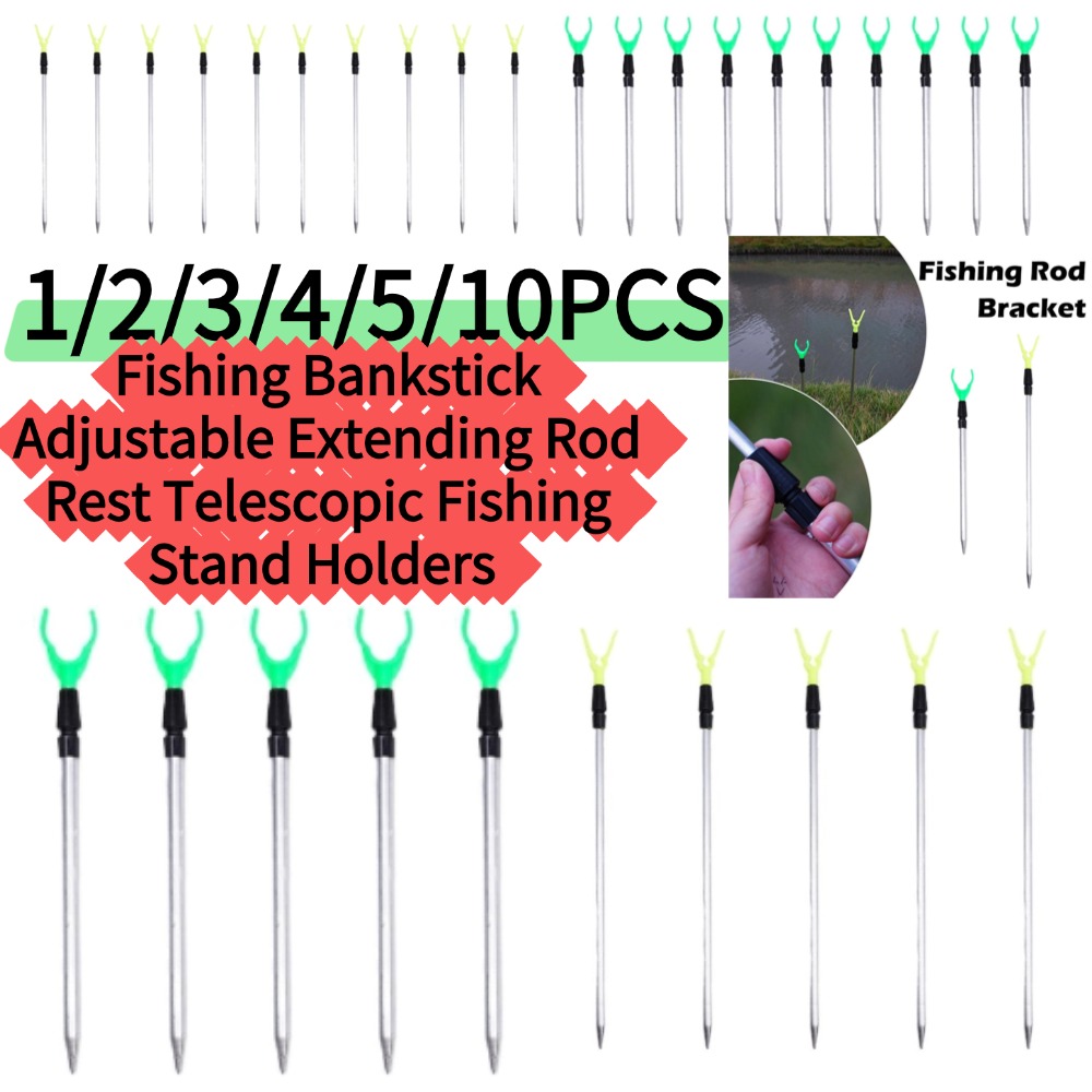1/5/10 個 * 50/80 センチメートル釣りバンクス - Fishing Rod Telescopic のレビューと価格
