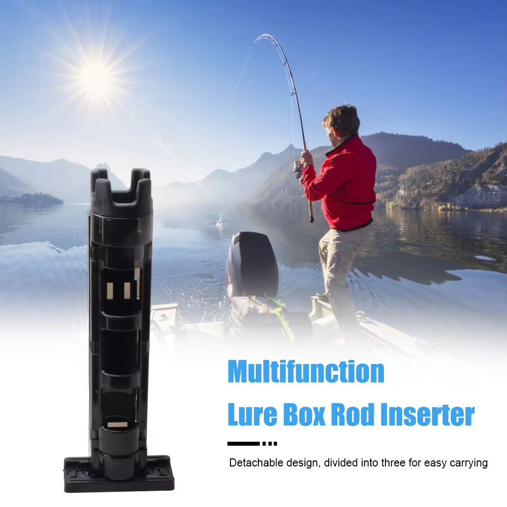 QAJTAO 多機能ポータブル釣り道具箱、ロッドスタンド、釣 - Fishing Rod Case のレビューと価格