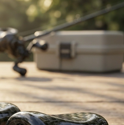 カーボンファイバー調ABS製リールハンドルノブ。SLP、ダイ - Fishing Rod Carbon Fiber のレビューと価格