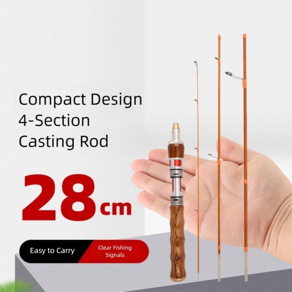 4セクションスピニング釣り竿 ULパワー スピニングキャステ - Fishing Rod Carbon Fiber のレビューと価格