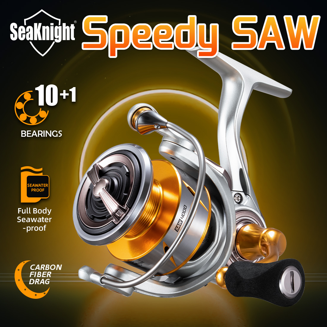 SeaKnightブランド スピーディーソー 海水釣りスピニ - Daiwa Reel Bg のレビューと価格