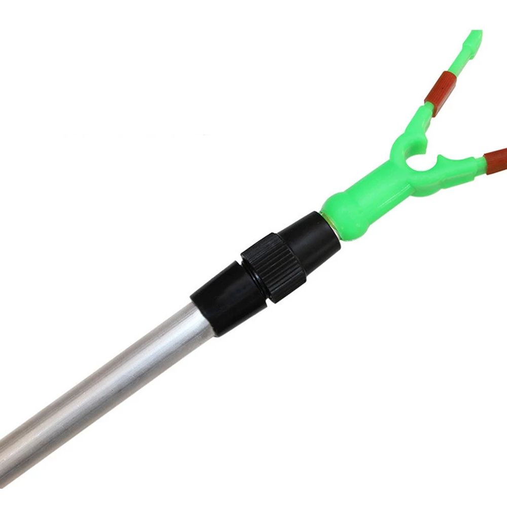 伸縮式アルミ合金2段ブラケットポールラックスタンド釣り竿ホル - Fishing Rod Telescopic のレビューと価格