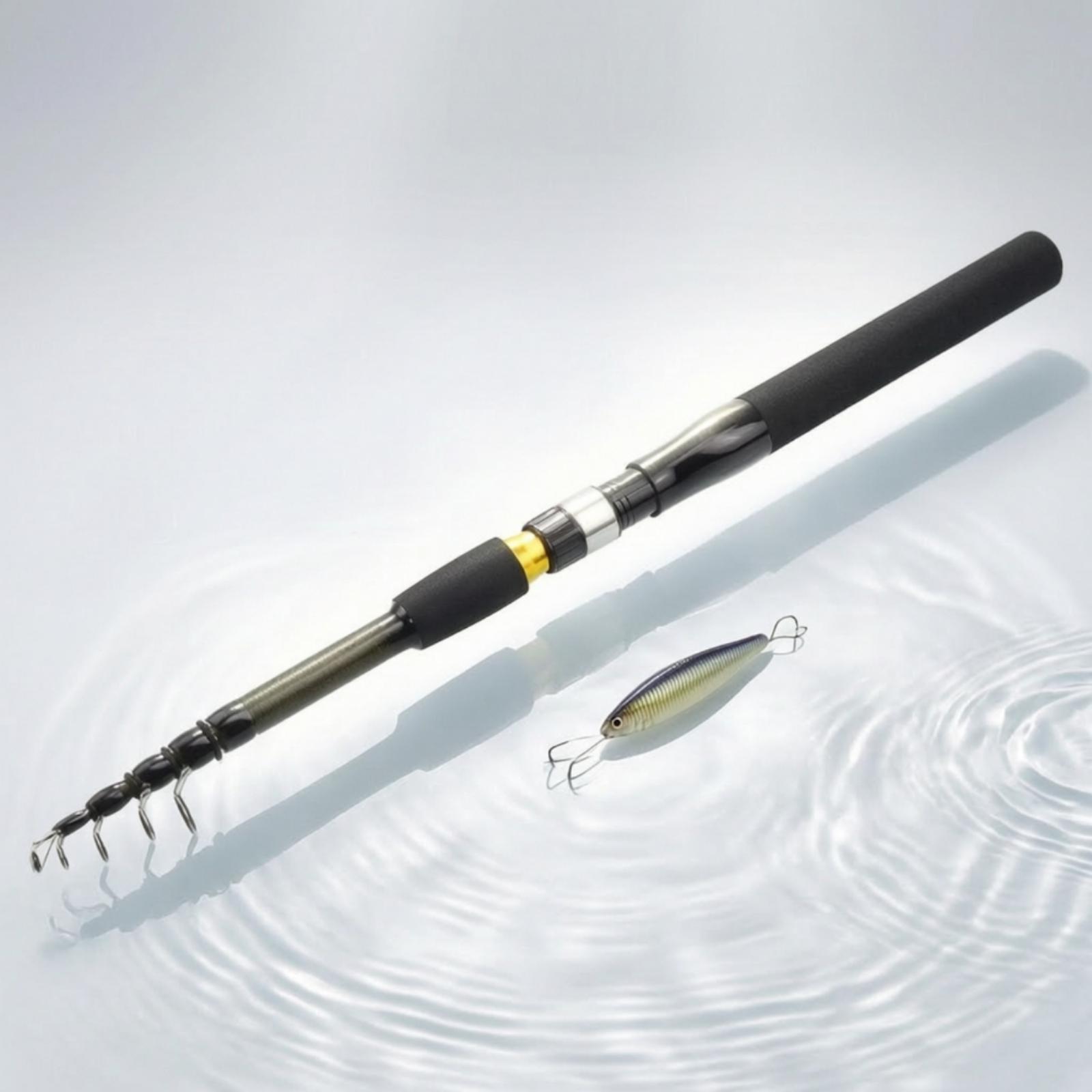 プロ仕様のカーボンファイバー製釣り竿。優れた操作性で、広大な - Fishing Rod Carbon Fiber のレビューと価格