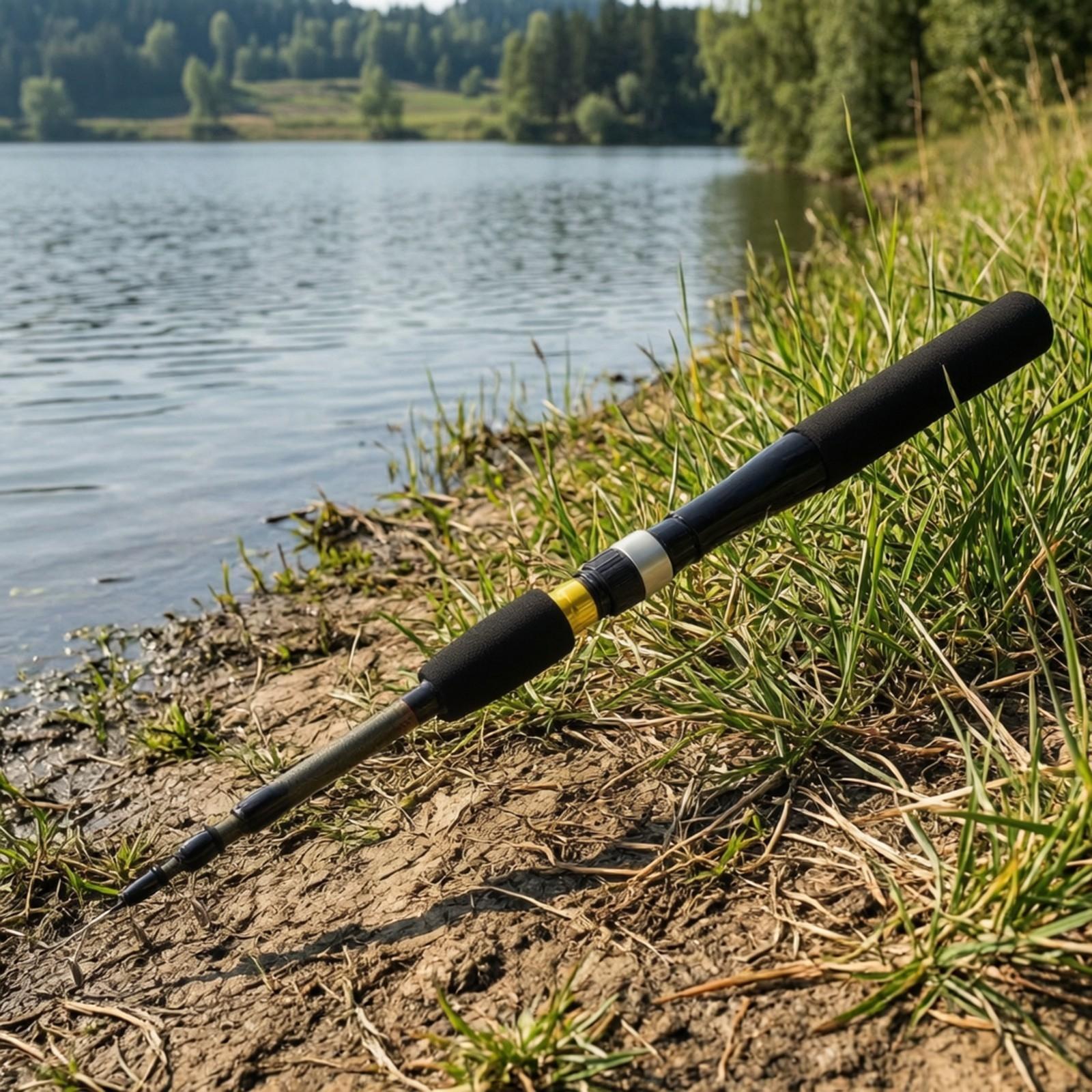プロ仕様のカーボンファイバー製釣り竿。優れた操作性で、広大な - Fishing Rod Carbon Fiber のレビューと価格