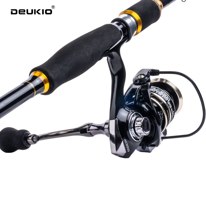 DEUKIO 1.8/2.1m カーボンスピニングコンボ、超 - Fishing Rod Combo のレビューと価格